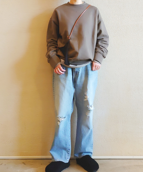 ジャーナルスタンダード ラックス オリジナル デニム ゆったりワイドレッグパンツ JOURNAL STANDARD LUXE（ジャーナルスタンダード ラックス） デニム