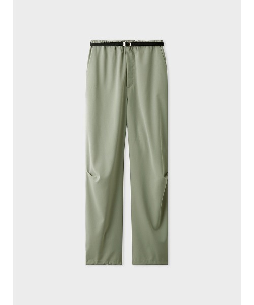 「MIESROHE」 イージーパンツ 0 イエロー レディース_画像3