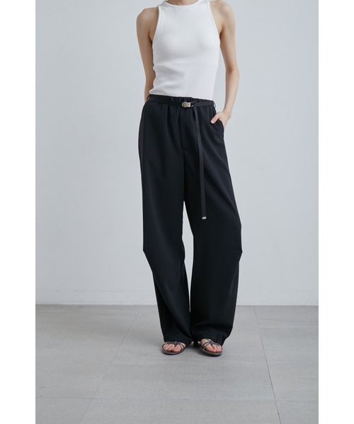 「MIESROHE」 イージーパンツ 0 イエロー レディース_画像4