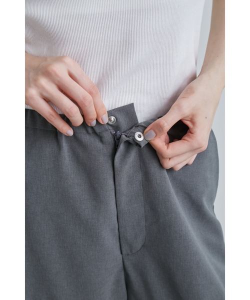 「MIESROHE」 イージーパンツ 0 イエロー レディース_画像9