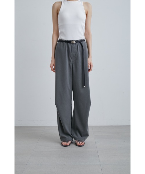 「MIESROHE」 イージーパンツ 0 イエロー レディース_画像10