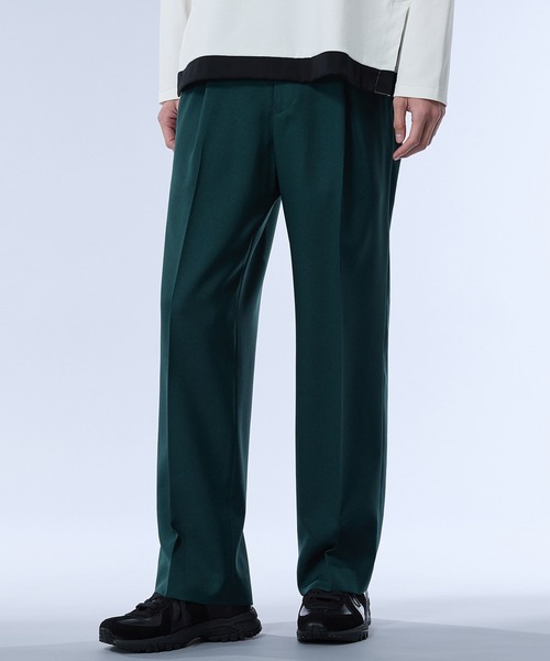 UNITED TOKYO（ユナイテッドトウキョウ） スラックス 1 ダークグリーン