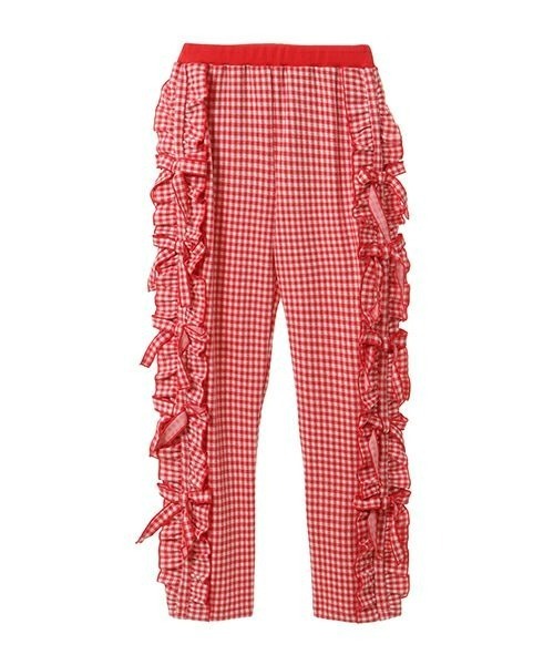 「Candy Stripper」 イージーパンツ 2 レッド レディース_画像10