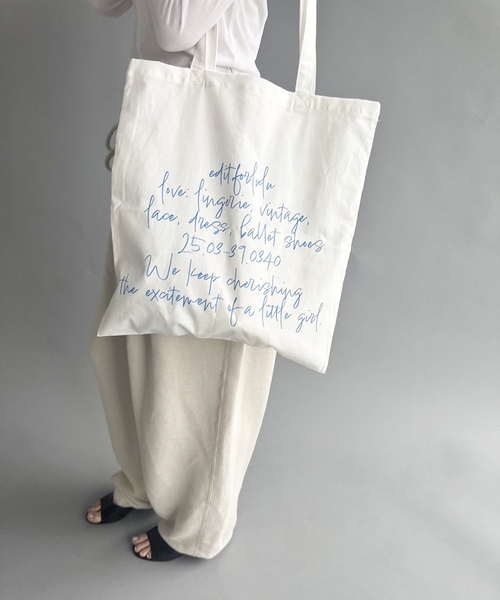 「EDIT. FOR LULU」 トートバッグ FREE ホワイト レディース_画像2