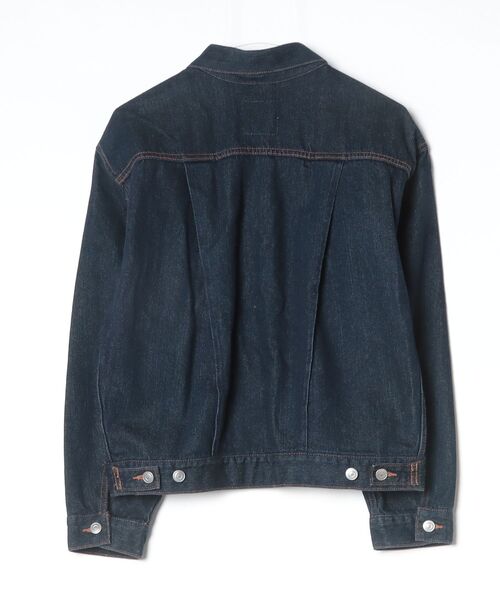 デニムジャケット 濃紺 100%コットン サイズ38 NANO universe（ナノ・ユニバース） デニムジャケット 38 ネイビー