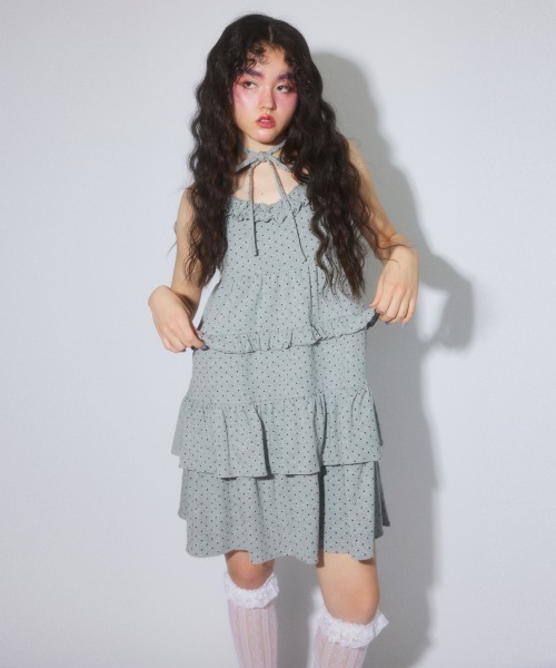 Candy Stripper（キャンディーストリッパー） ワンピース TIERED CAMI