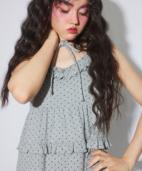 Candy Stripper（キャンディーストリッパー） ワンピース TIERED CAMI