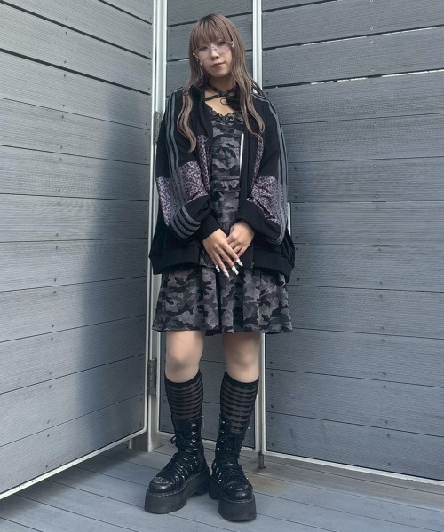Candy Stripper（キャンディーストリッパー） ワンピース TIERED CAMI
