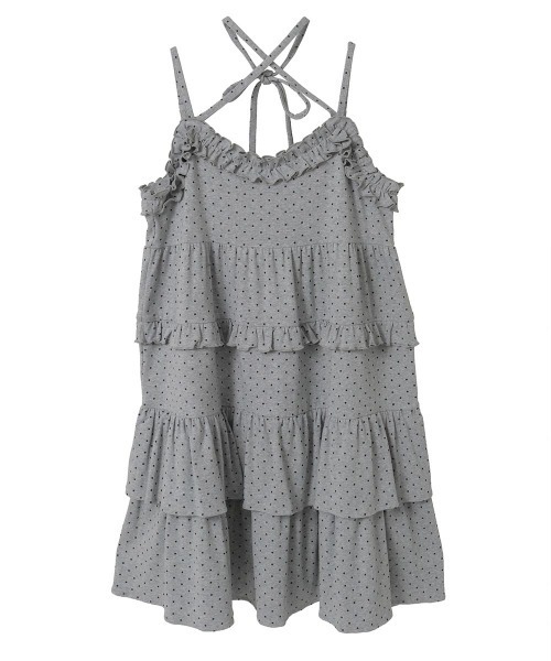 Candy Stripper（キャンディーストリッパー） ワンピース TIERED CAMI