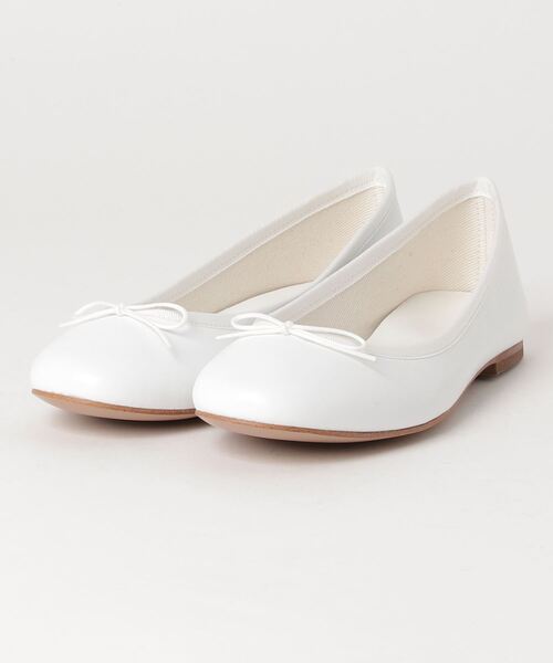 「SHIPS」 バレエシューズ 36 オフホワイト レディース_画像2