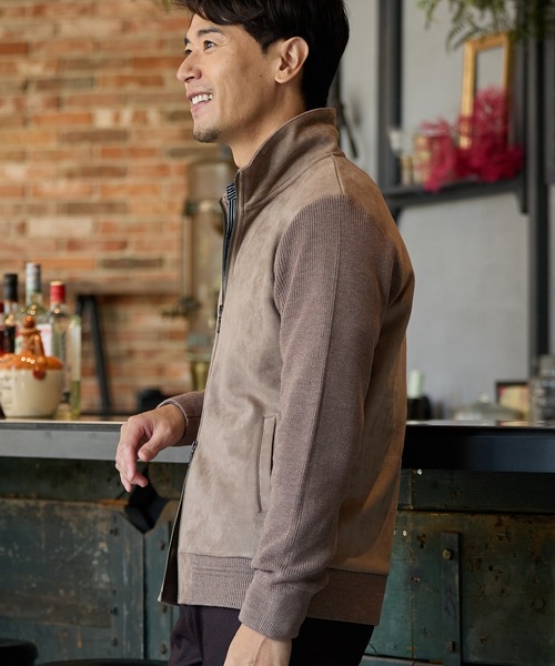 「UNION STATION」 ブルゾン M ベージュ メンズの画像5