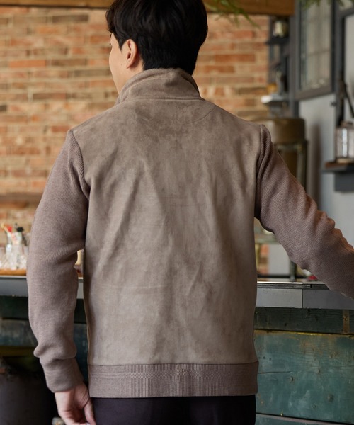 「UNION STATION」 ブルゾン M ベージュ メンズの画像6