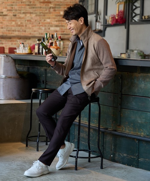 「UNION STATION」 ブルゾン M ベージュ メンズの画像8