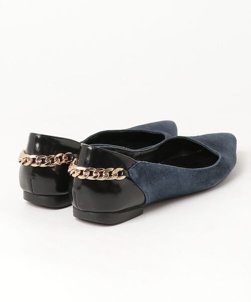 「Jeffrey Campbell」 フラットパンプス 37 ネイビー レディース_画像2