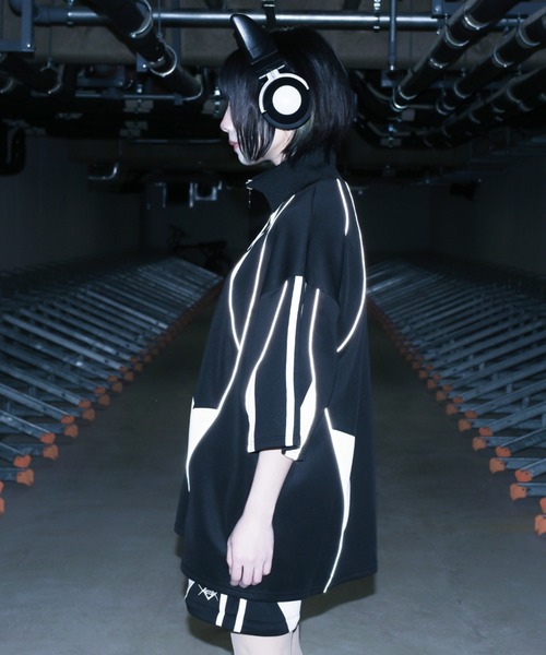 「REFLEM」 7分袖カットソー FREE ホワイト レディース_画像5