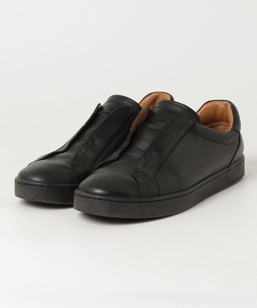 MAGNANNI（マグナーニ） スリッポン 39 ブラック メンズ : ZOZOTOWN