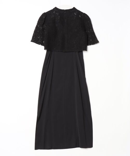 「AIMER」 レースコンビワンピース M ブラック レディース_画像2