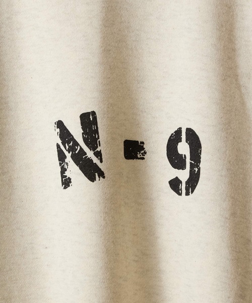 「NUMBER (N)INE」 スウェットカットソー 3 ブラック メンズ