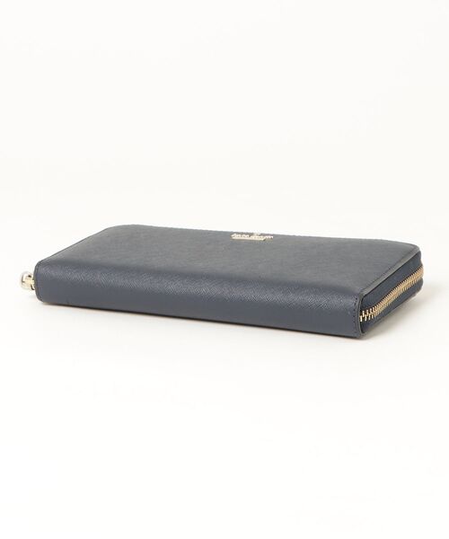kate spade 長財布 NAVY kate spade ケイトスペード 長財布 ネイビー ラウンドファスナー 美品