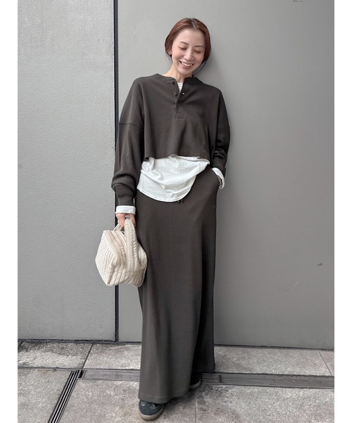 Ungrid（アングリッド） ヘンリーネック tシャツ FAITH別注 ヘンリー
