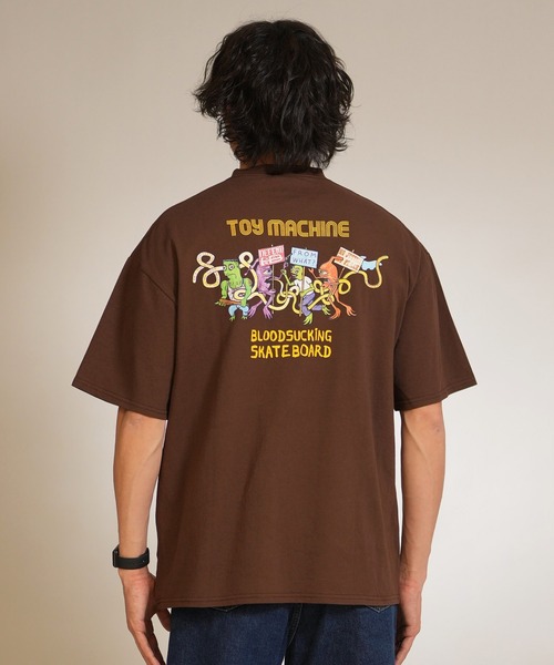 TOY MACHINE（トイマシーン） tシャツ 半袖 Tシャツ DEFEND FROM WHAT