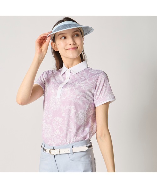 美品　ゴルフウェア　レディース　マリ・クレール　ポロシャツ　Ｌサイズ Marie Claire（マリ クレール） ポロシャツ ポロ marie claire GOLF