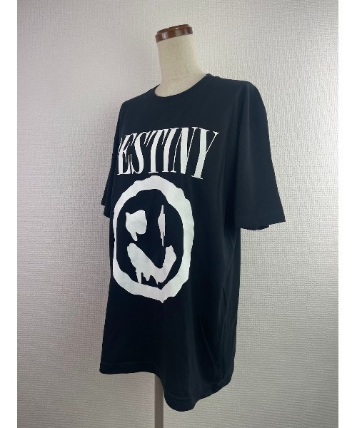 「WORLD WIDE LOVE!」 半袖Tシャツ M ボルドー レディース_画像8