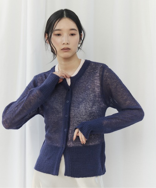 Kastane - CIEL(シエル) ニットカーディガン CIEL'AIR（シエルエアー） ニット セーター MOHAIR VEST SET CARDIGAN