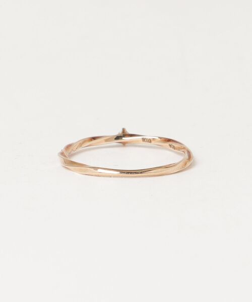 「ete」 リング 3号 イエローゴールド レディース_画像2