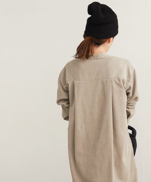 「URBAN RESEARCH DOORS」 長袖ワンピース MEDIUM ネイビー レディース_画像10
