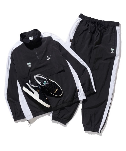 「XLARGE」 「PUMA」イージーパンツ M ブラック メンズの画像