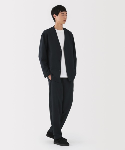 「無印良品」 イージーパンツ M ブラック メンズ_画像6