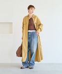 ワンピース 「さらりとした肌触り」テンセル(T...の詳細画像4