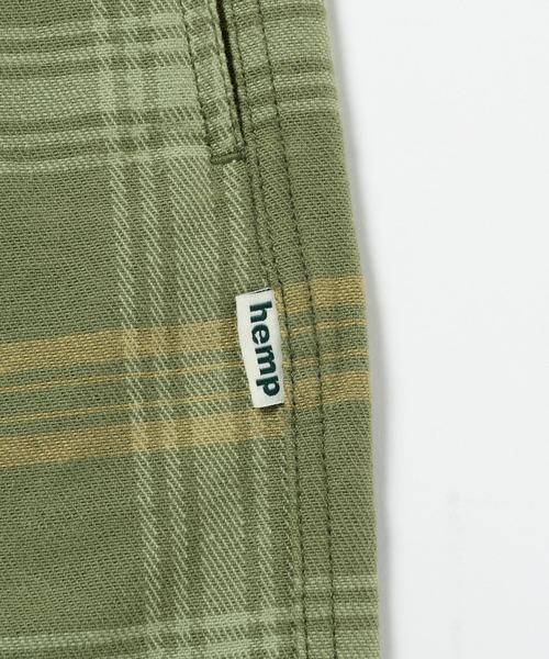 Gramicci（グラミチ） ワイドパンツ パンツ HEMP G-SHORT PLAID
