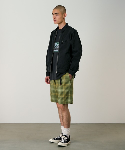 Gramicci（グラミチ） ワイドパンツ パンツ HEMP G-SHORT PLAID