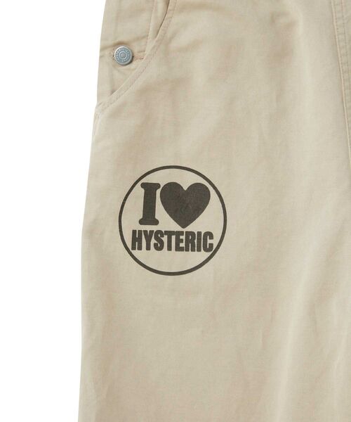 「HYSTERIC GLAMOUR」 オーバーオール SMALL ホワイト レディースの画像