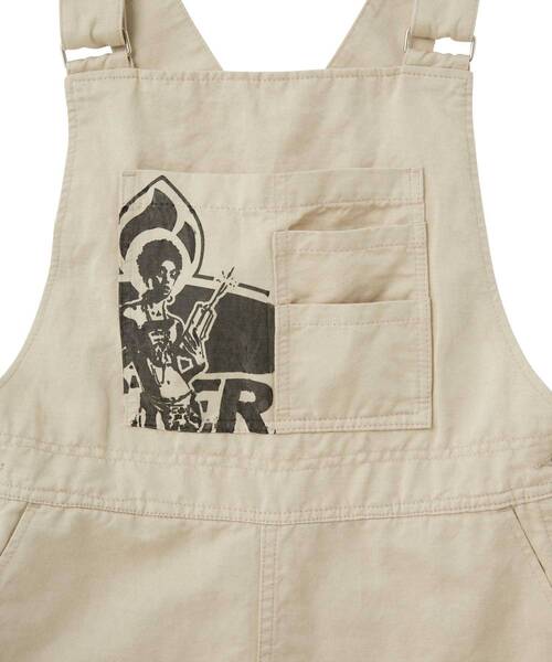 「HYSTERIC GLAMOUR」 オーバーオール SMALL ホワイト レディースの画像