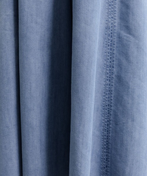 「studio CLIP」 デニムパンツ LARGE インディゴブルー レディース_画像5