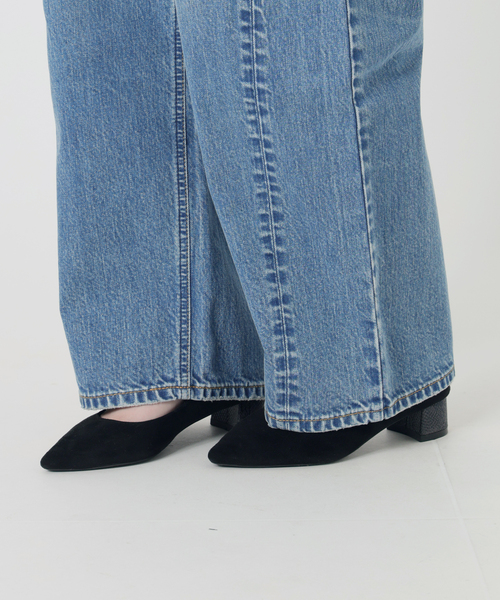 Lee（リー） ワイドパンツ ジーンズ デニム デニムパンツ SLOBE別注