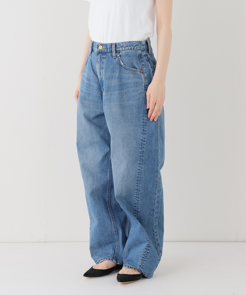 ジーンズ デニム デニムパンツ LEE/リー SLOBE別注 カーブデニム　LL8030 レディース_3