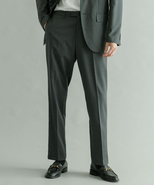 「URBAN RESEARCH」 スラックス SMALL ネイビー メンズの画像