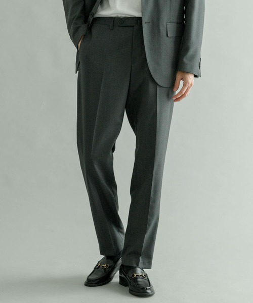 「URBAN RESEARCH」 スラックス SMALL ネイビー メンズの画像