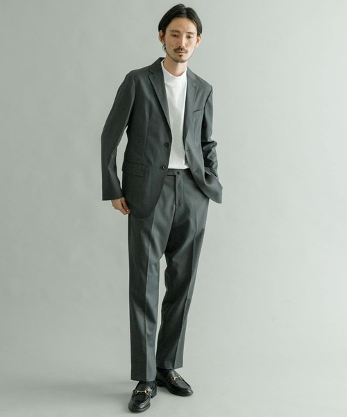 「URBAN RESEARCH」 スラックス SMALL ネイビー メンズの画像