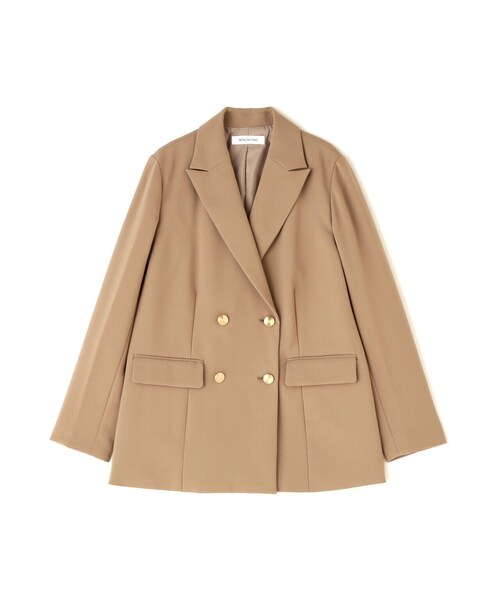 「NATURAL BEAUTY BASIC」 テーラードジャケット MEDIUM ブラウン系その他 レディースの画像