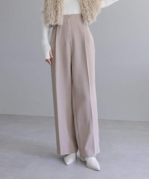 「mystic」 パンツ 2 チャコールグレー レディース_画像6