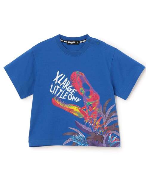 XLARGE KIDS（エクストララージ キッズ） tシャツ トロピカル恐竜 半袖