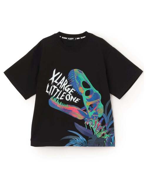 XLARGE KIDS（エクストララージ キッズ） tシャツ トロピカル恐竜 半袖