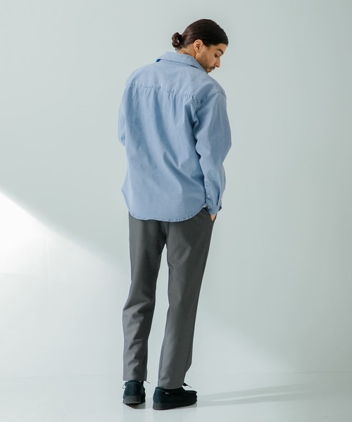 URBAN RESEARCH Sonny Label 長袖シャツ MEDIUM ライトインディゴ 