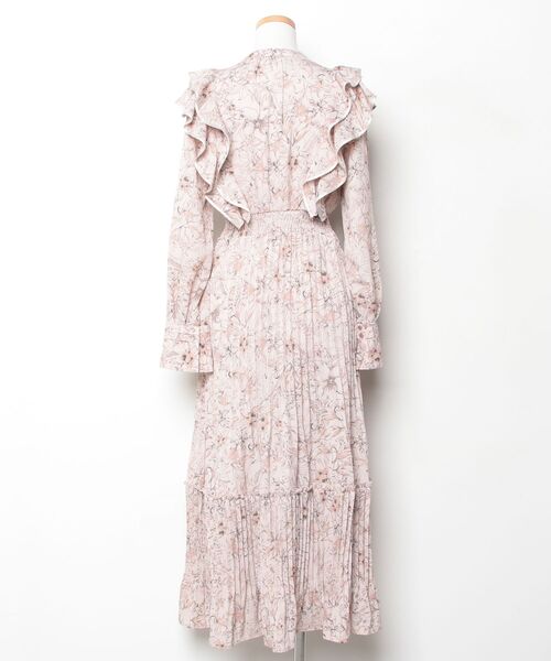 「dazzlin」 長袖ワンピース SMALL ピンク レディース_画像2