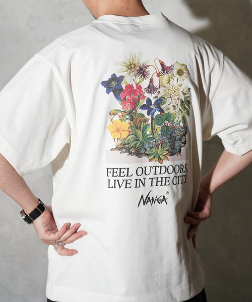OHGA  フラワーTシャツ エコハイブリッド ビンテージフラワー Tシャツ – NANGA ONLINE SHOP